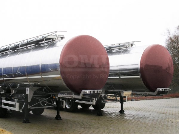 Semiremorci cisterna - transport produse alimentare