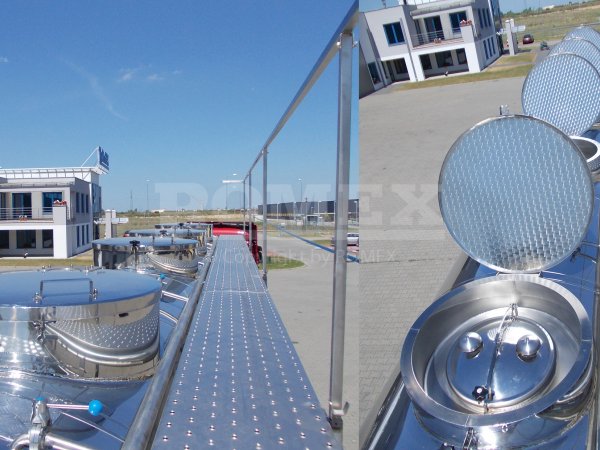 Semiremorci cisterna - transport produse alimentare