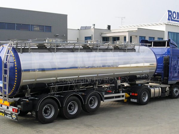Semiremorci cisterna - transport produse alimentare