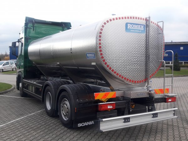 Suprastructuri cisterna pentru colectare lapte