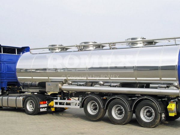 Semiremorci cisterna - transport produse alimentare