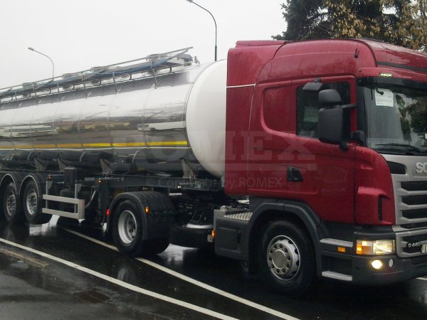 Semiremorci cisterna - transport produse alimentare