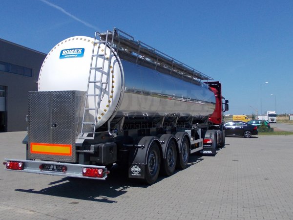 Semiremorci cisterna - transport produse alimentare