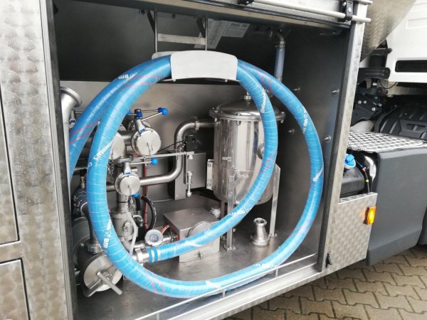 Suprastructuri cisterna pentru colectare lapte