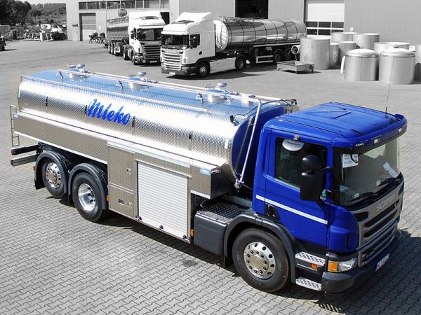 Suprastructuri cisterna pentru colectare lapte